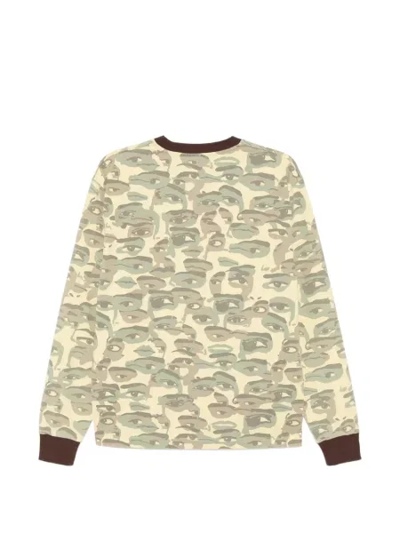 Tricou Kidsuper cu model camuflaj verde