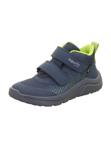 SUPERFIT Cizme KICKS marin / verde limetă albastru