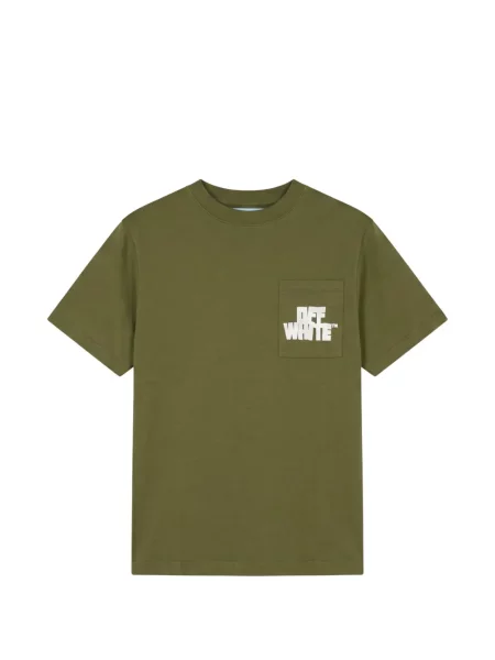 Tricou Off-white cu imagine alb