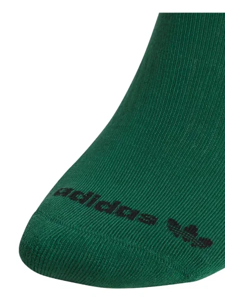 Șosete Adidas cu imagine cu model floral cu decolteu în V negru