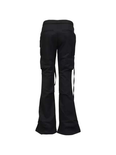 Pantaloni cargo Bohemseo cu bretele negru