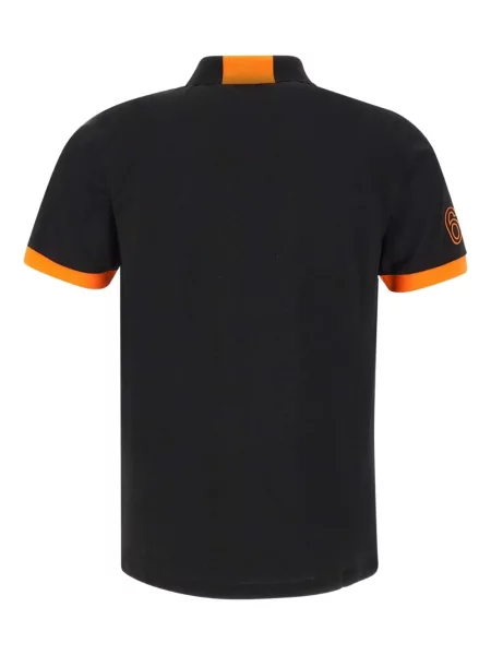 Polo Sun68 din jerseu negru