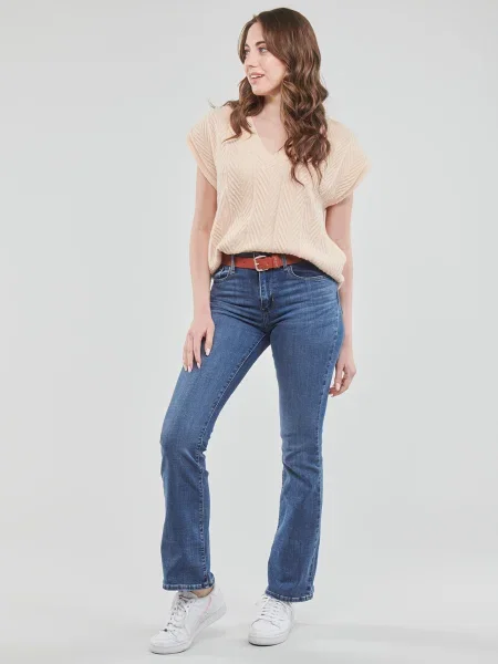 Blugi Levi's® cu talie înaltă albastru