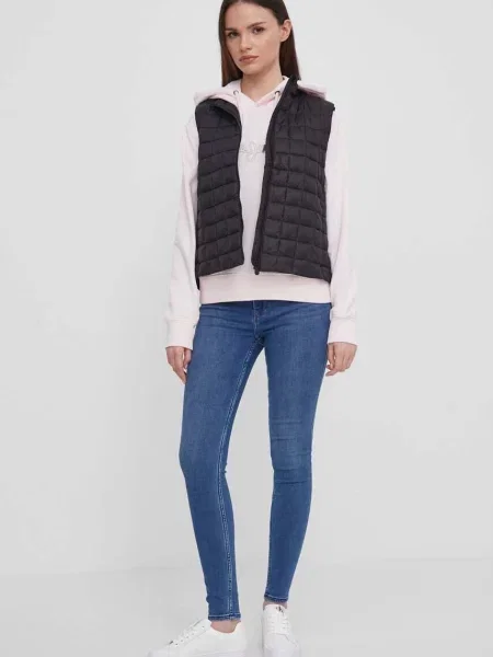 Pulover Pepe Jeans Lana s kapuco roza