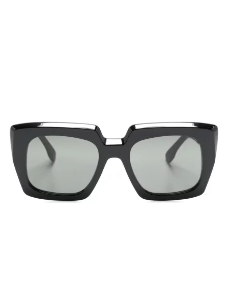 Ochelari de soare Retrosuperfuture cu imagine negru