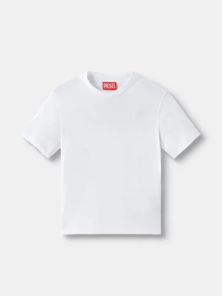 Diesel gyerek póló TSCRAP OVER T-SHIRT fehér