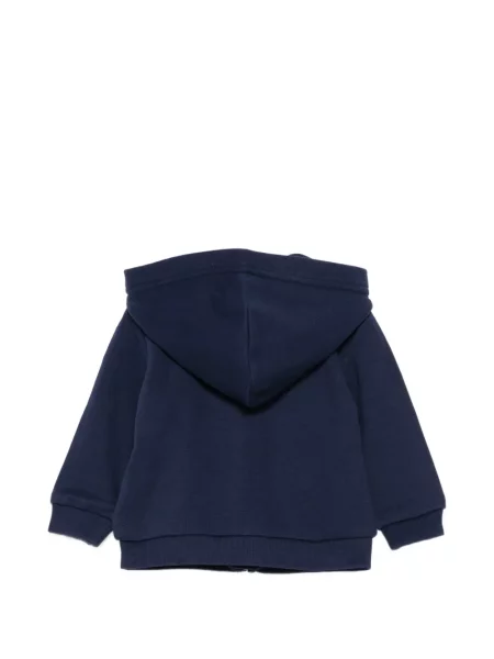 Bluza z kapturem dziecięca Polo Ralph Lauren niebieska