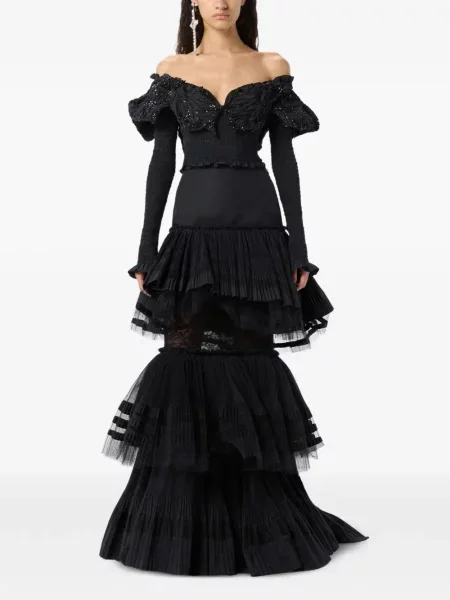 Fusta maxi Blumarine negru