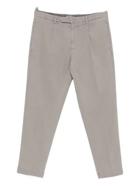 Pantaloni Dell'oglio plisate gri