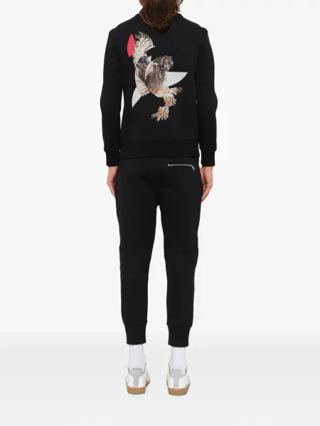 Pulover Neil Barrett cu imagine negru