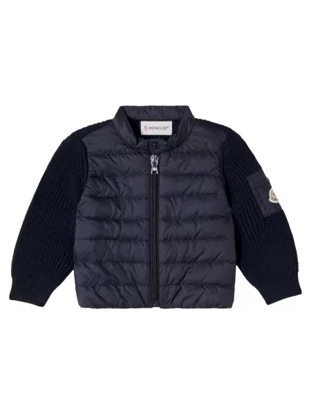Gyerek pehelydzseki Moncler Enfant kék