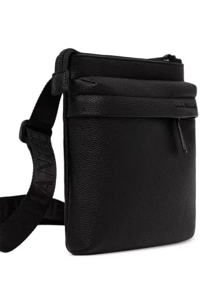 Curea Armani Exchange cu autograf negru