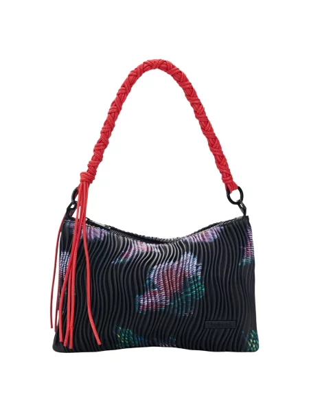 Torebka Desigual w kwiatki czarna