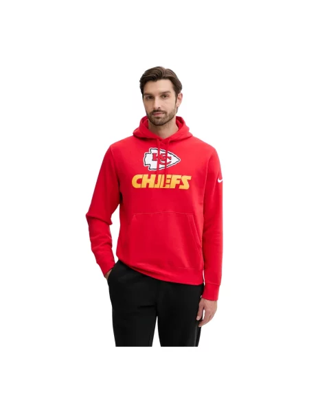 Bluza z kapturem Nike czerwona