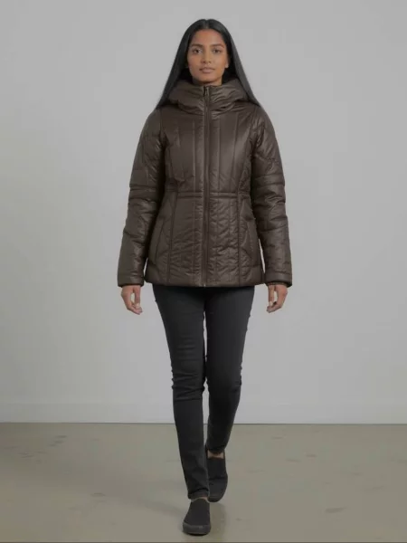 Демісезонна куртка UVENTUM коричневий