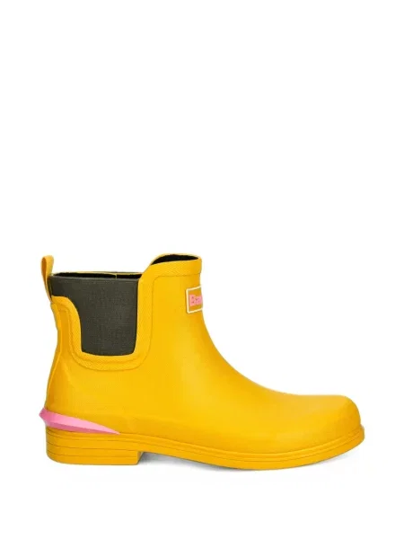 Cizme scurte Barbour cu autograf galben