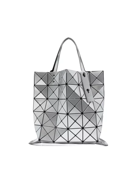Torebka Issey Miyake z nadrukiem szara