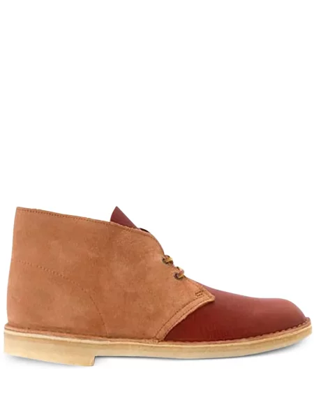 Ghete desert Clarks din piele de căprioară maro