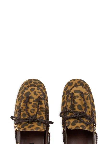Pantofi loafer Etro cu imagine maro