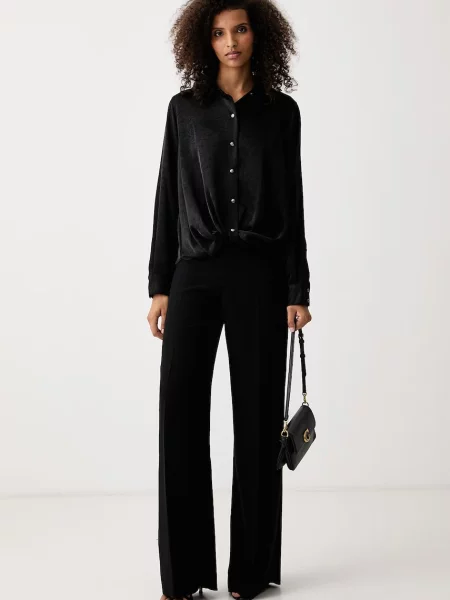 DKNY cămașă pentru femei negru