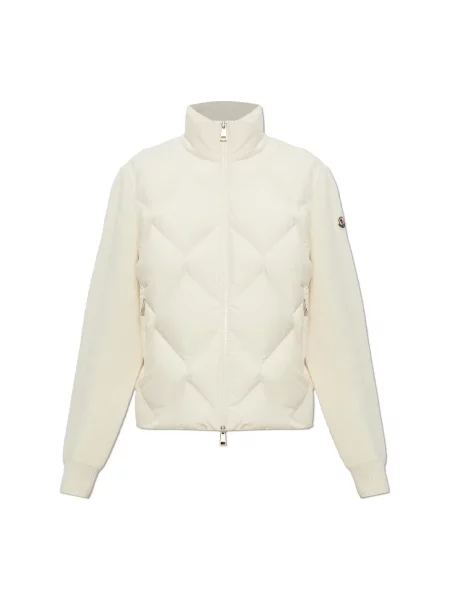 Kardigan Moncler wełniany beżowy