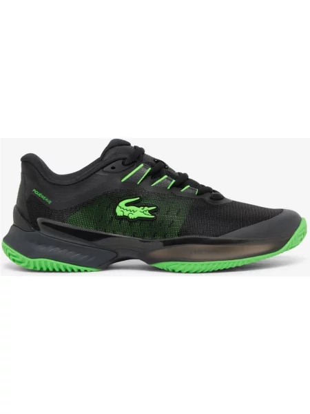 Buty do biegania Lacoste AG-LT Ultra Clay Court zielony neon 37 czarny