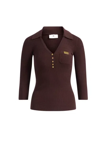 Polo Elisabetta Franchi brązowe
