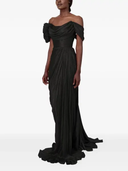 Rochie maxi Iris Serban de costum negru