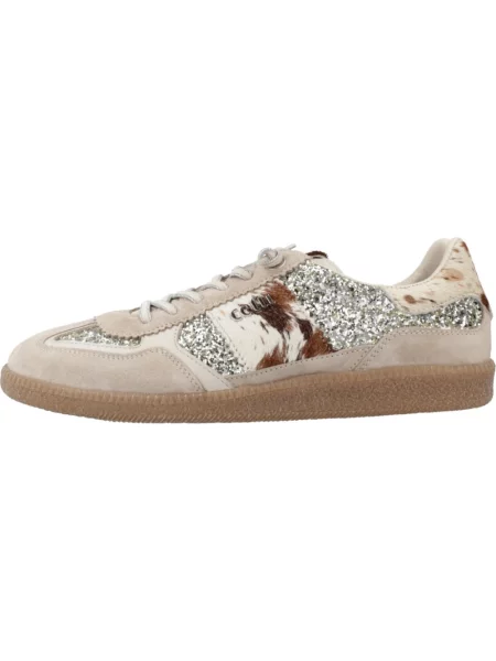 Sneakersy Cetti skórzane brązowe