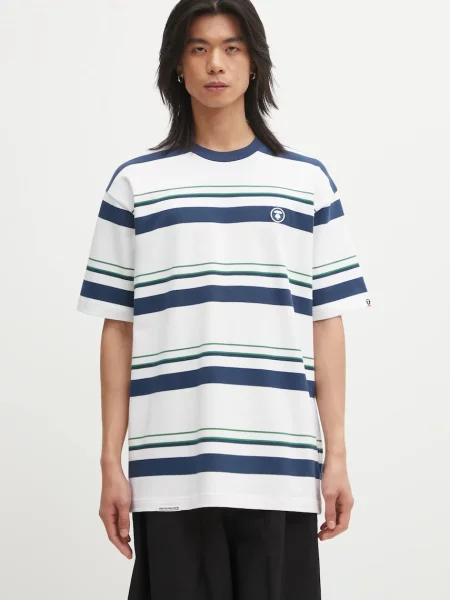 AAPE tricou din Now cu imprimeu alb
