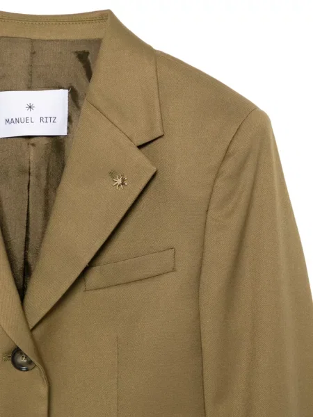 Sacou Manuel Ritz cu rever verde