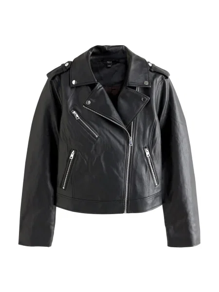 Next Geacă de primăvară-toamnă negru