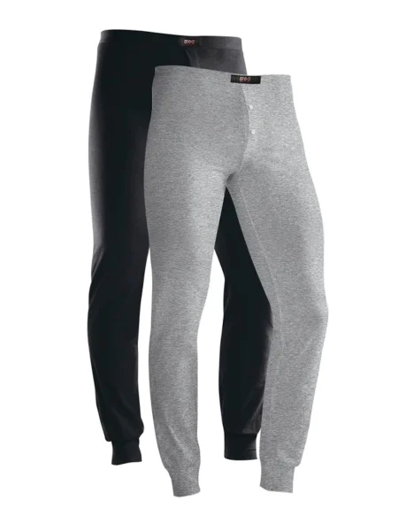 H.I.S Duge gaće siva crna