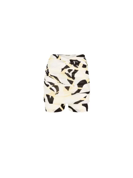 Wielobarwność szorty Roberto Cavalli w panterkę