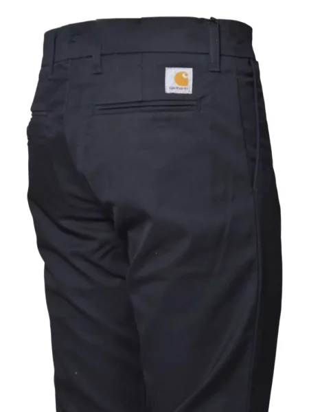 Tiesaus kirpimo kelnės Carhartt Wip mėlyna