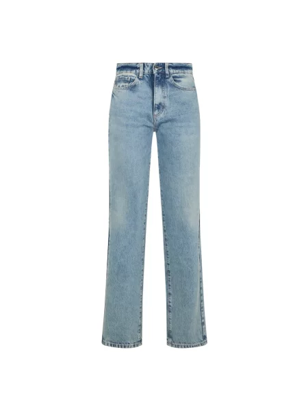 Jeansy straight leg Icon Denim niebieskie