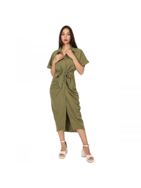 Šaty La Modeuse khaki