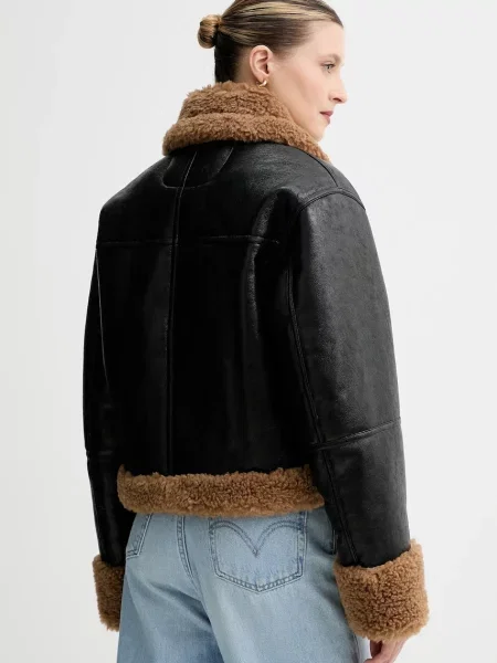 Stand Studio geacă Kia de tranziție oversize negru