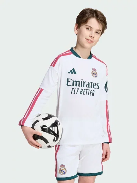 Детский свитер Adidas белый