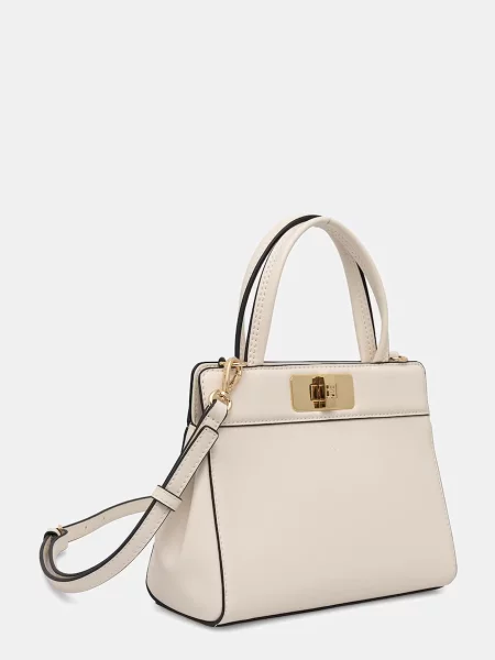 Tommy Hilfiger torebka shopper z imitacji skóry biała