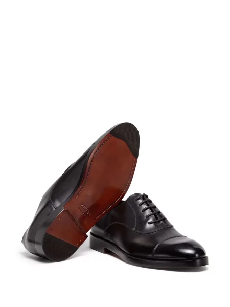Iš natūralios odos bateliai Zegna juoda