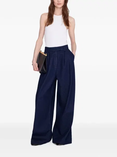 Pantaloni Anine Bing albastru