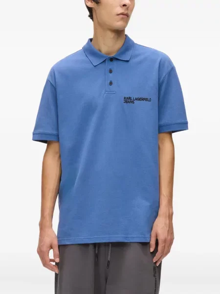Polo Karl Lagerfeld Jeans albastru