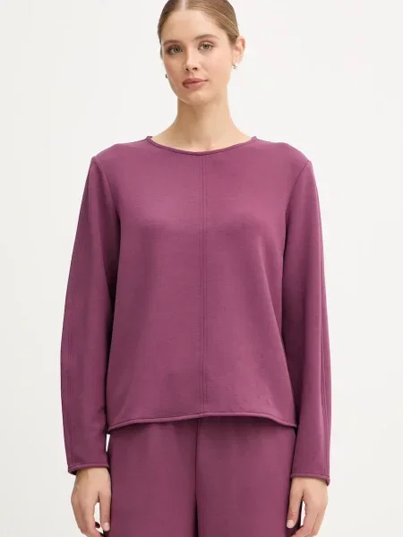 Кофта United Colors of Benetton однотонна фіолетовий