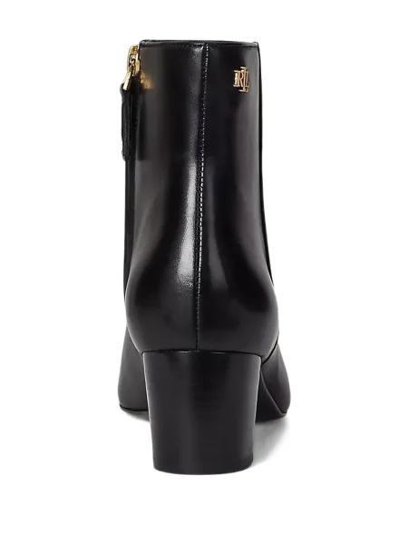 Μποτάκια Lauren Ralph Lauren μαύρο