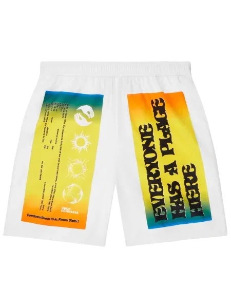 CONVERSE Hlače rumena / oranžna / črna bela