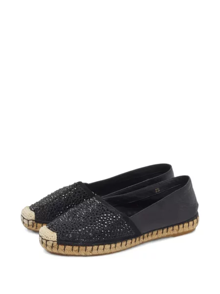 Espadrile Le Silla din piele negru