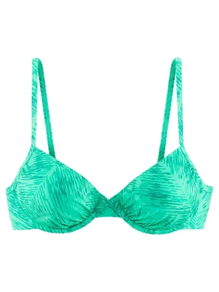 JETTE Sutien costum de baie turcoaz / smarald / mentă verde