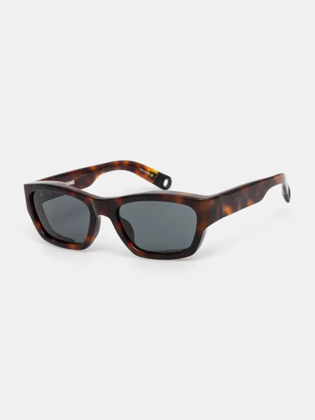 Jacquemus ochelari de soare MERIDIANO maro