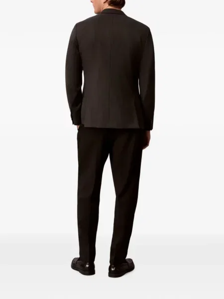 Pantaloni Calvin Klein conici negru
